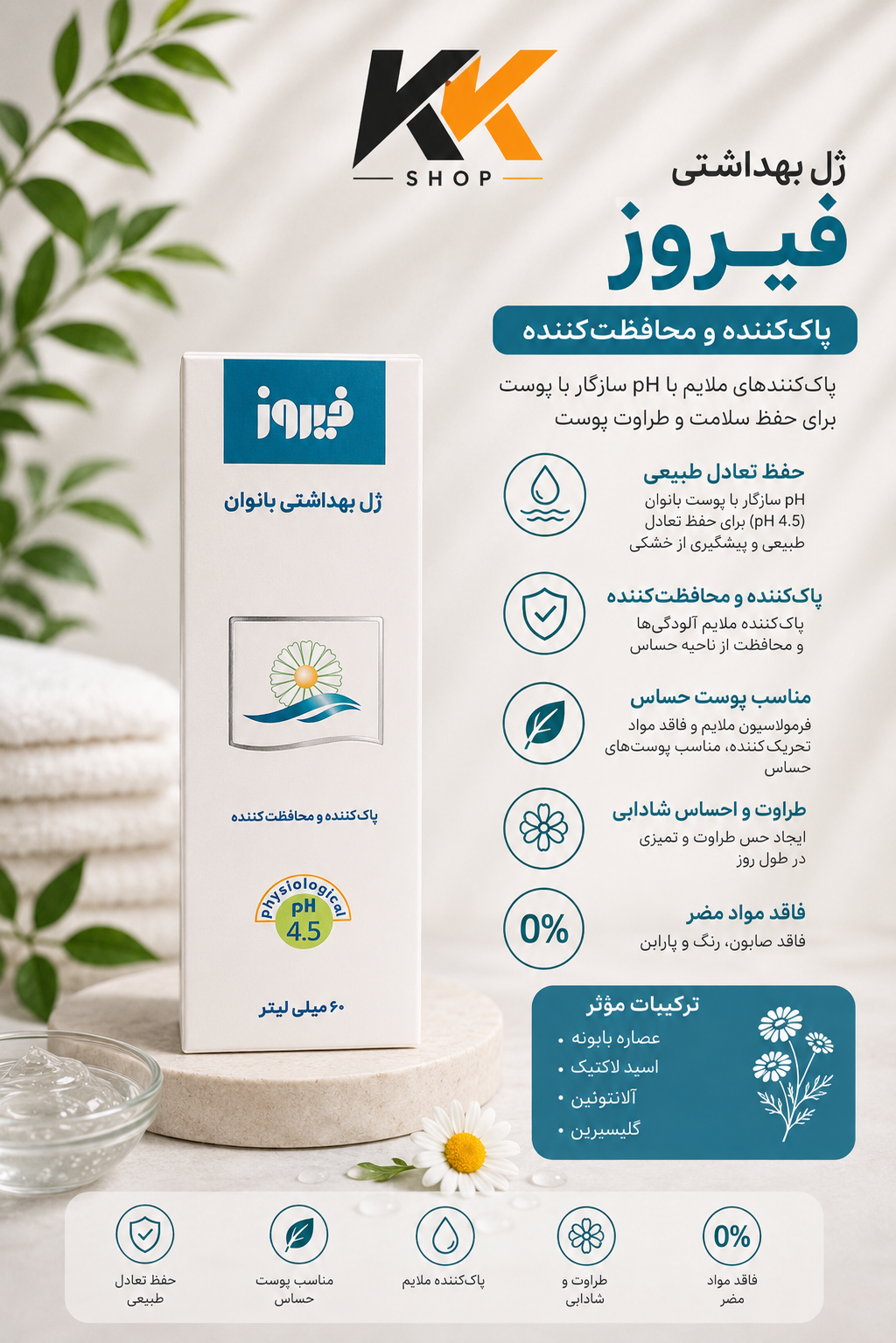 ژل بهداشتی فیروز